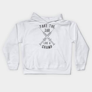 Take the Jab like a Champ Kids Hoodie